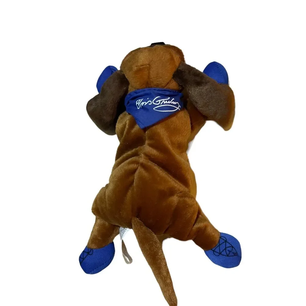 VTG 1999 SEALED ELVIS PRESLEY Plush Blue Suede Shoes RARE 9”‎ Beanie Hound Dog